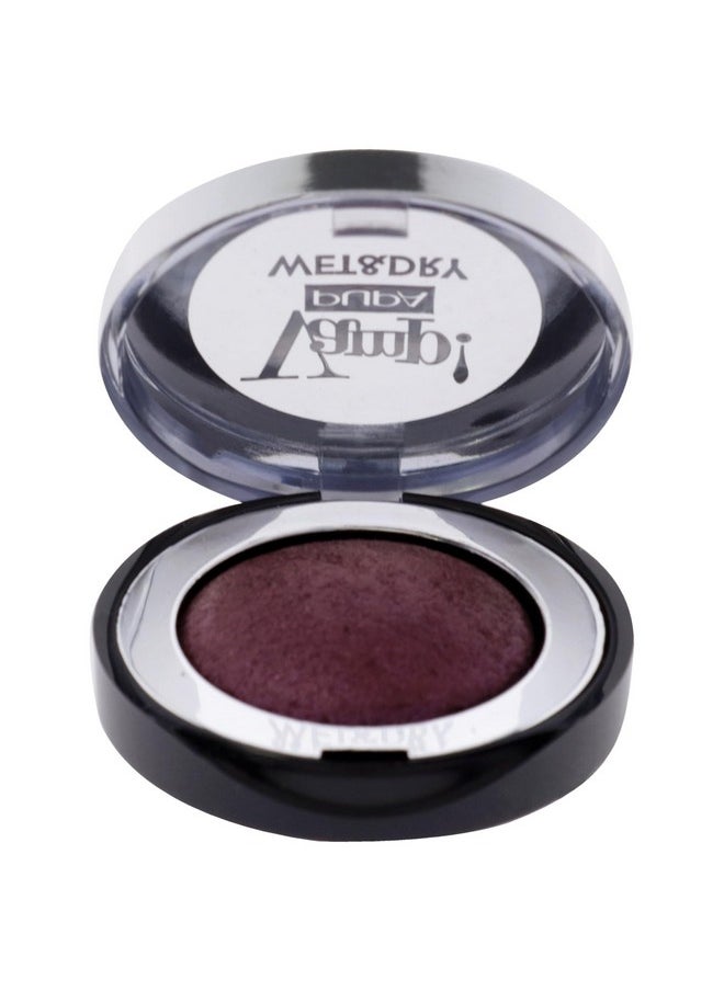 Pupa Milano Vamp! Wet And Dry Baked Eyeshadow - Brilliant And Highly Pigmented Colors - Light And Creamy Makeup Formula - Professional Quality Shimmer Powder Eye Shadows - 205 Hot Violet - 0.035 Oz