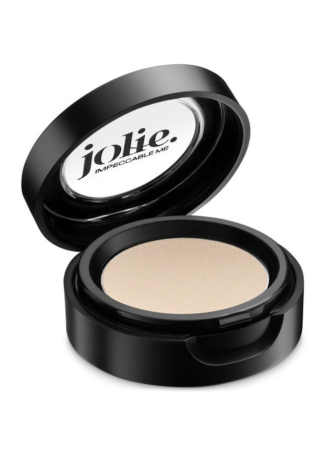 Jolie Cosmetics Powder Pressed Matte Eyeshadows - Cruelty Free, Vegan, Single Pan Eyeshadow 1.48g Base Neutrals (Vanilla Ice)