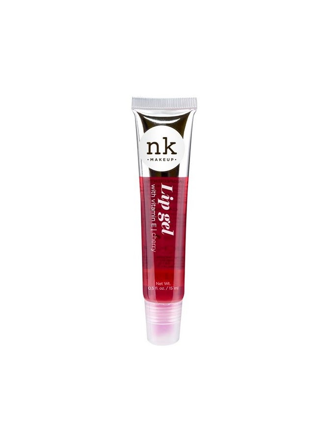 NICKA K NEW YORK VARIETY SET OF 5 NK Hydrating Lip Gel - Vitamin E (Clear, Rosehip Oil, Bubble Gum, Cherry, Strawberry)