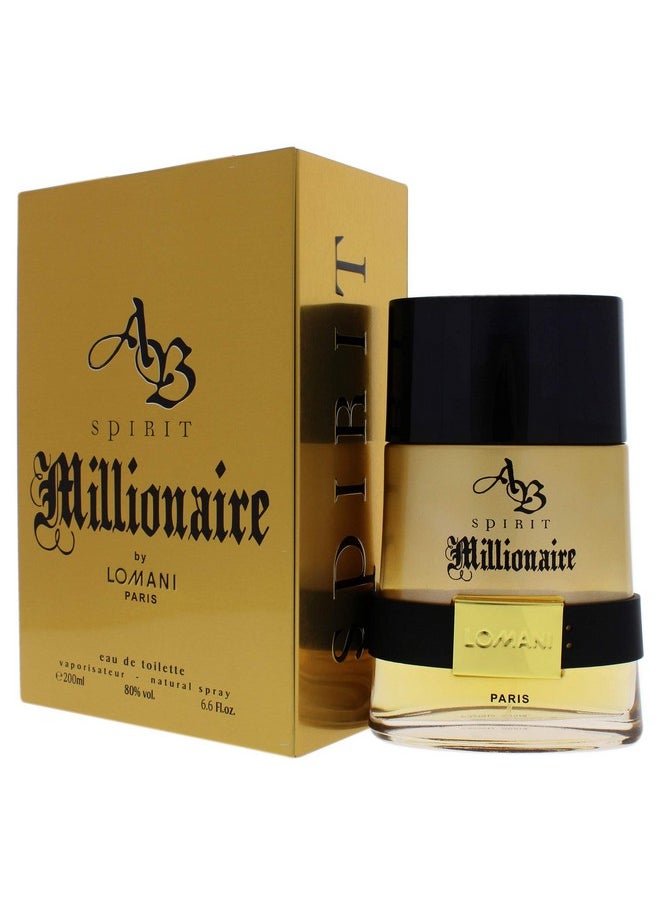 Lomani Ab Spirit Millionaire By Lomani for Men - 6.6 Fl. Oz Edt Spray, Brown