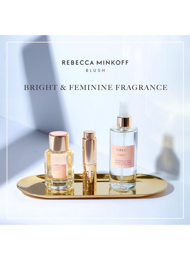 Rebecca Minkoff Blush Set By Rebecca Minkoff - Fragrance For Women - Sparkling Top Notes Of Citrus And Black Currant - Heart Notes Of Lush White Florals - Accentuated By Cedarwood - Vegan - 3 Pc