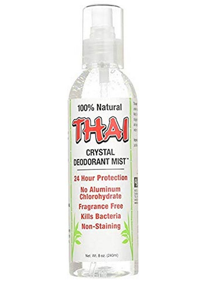 Thai Deodorant Stone Crystal Mist Natural Deodorant Spray 8 oz. Bundle (Pack Of 3)