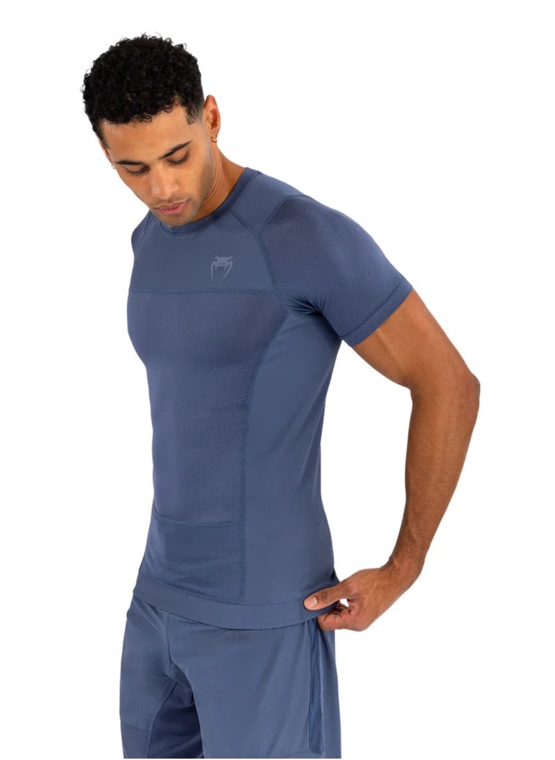 VENUM G-FIT AIR RASHGUARD SHORT SLEEVE FOGGY BLUE
