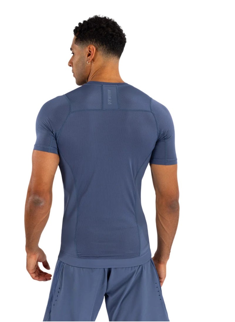 VENUM G-FIT AIR RASHGUARD SHORT SLEEVE FOGGY BLUE