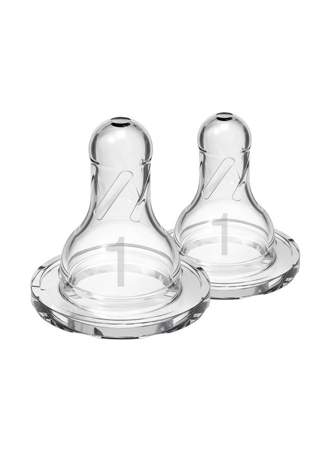 Dr. Brown's Original Nipple, Level 1,Set of 2