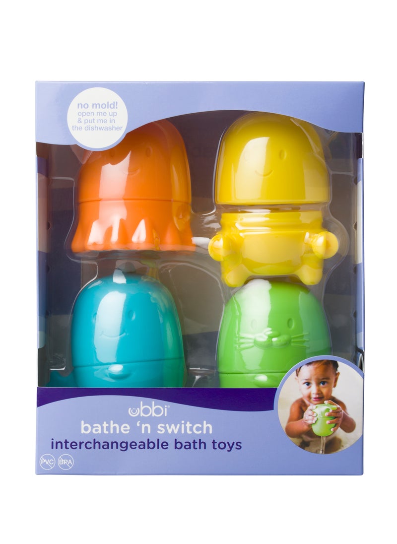 Ubbi - Interchangeable Bath Toys Multi