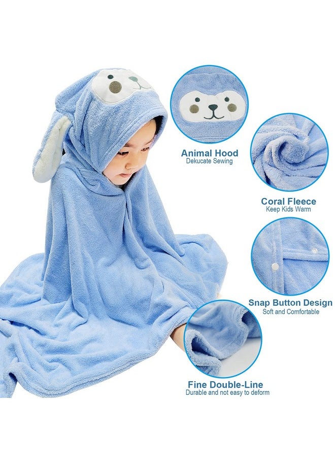 Visen Premium Hooded Towel for Kids,-28×55 INCH Large Size Kids Bath Towel,Ultra Soft Hooded Towel Wrap for Boys Girls