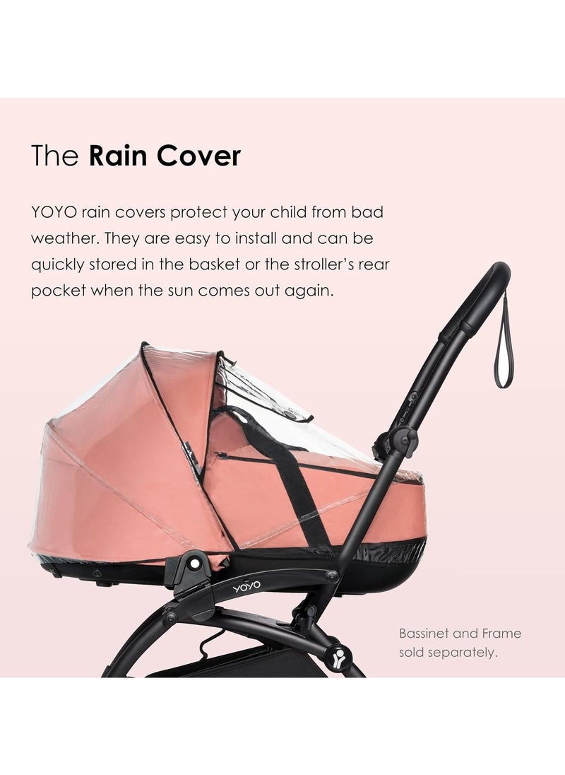 Yoyo Rain Cover For Baby Bassinet Protect Baby From Bad Weather Easy To Install And Store