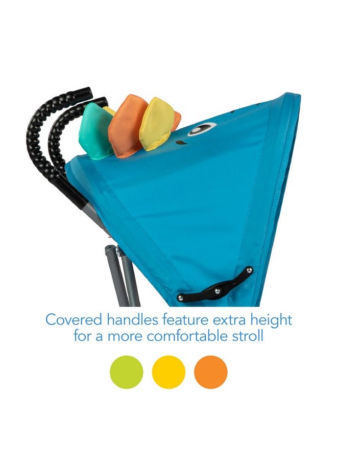 Cosco Character Umbrella Stroller, Easy to Store Anywhere with its Compact Umbrella fold, Stewie Stegosaurus