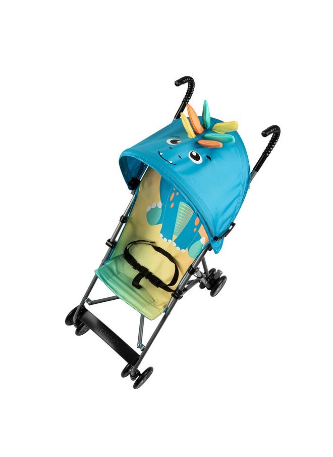 Cosco Character Umbrella Stroller, Easy to Store Anywhere with its Compact Umbrella fold, Stewie Stegosaurus