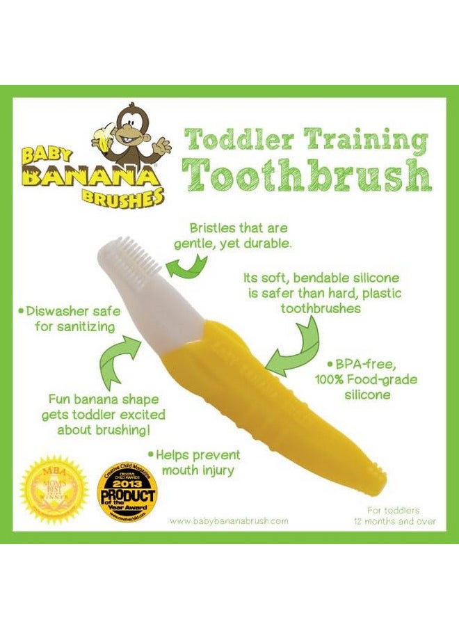 Baby Banana Bendable Training Toothbrush, Toddler