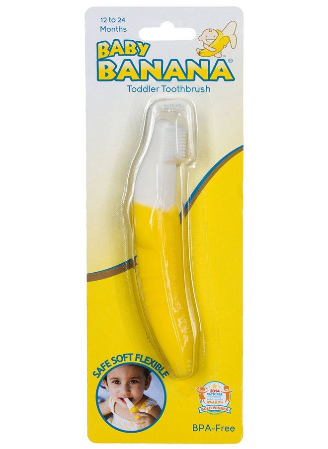 Baby Banana Bendable Training Toothbrush, Toddler