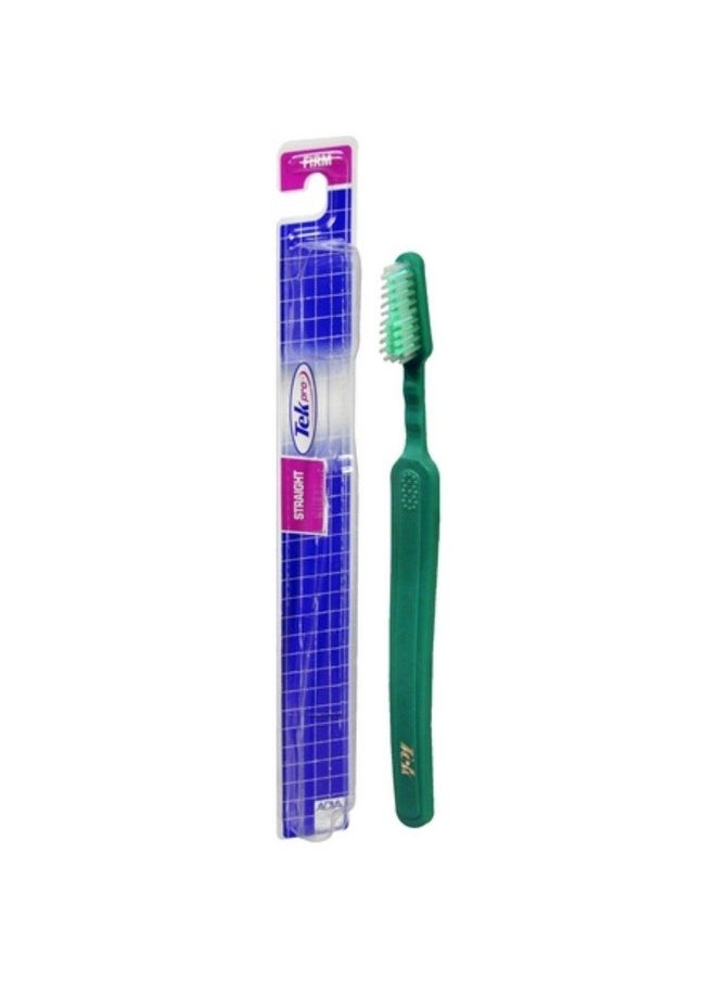 Tek Pro Toothbrush Full Head Firm Straight 1 Each (Pack of 2)