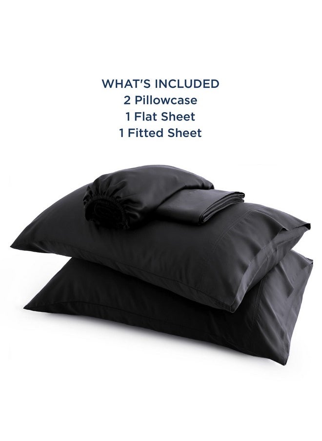 Bedsure Full Size Sheets, Cooling Sheets Full, Rayon Derived from Bamboo, Deep Pocket Up to 16