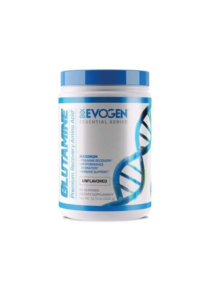 Evogen GLUTAMINE UNFLAVOURED 305g 60 Servings