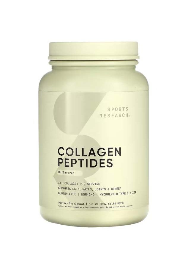 Collagen Peptides Unflavored 2 lb 907 g