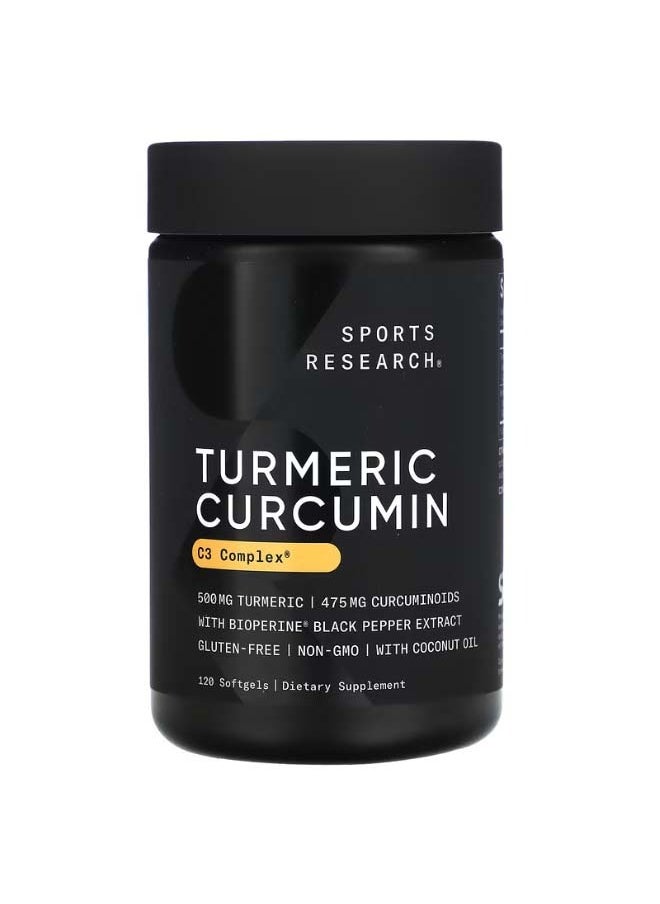 Turmeric Curcumin 500 mg 120 Softgels