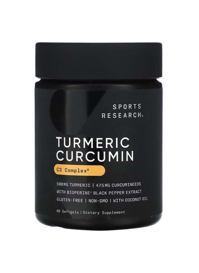 Turmeric Curcumin 500 mg 60 Softgels