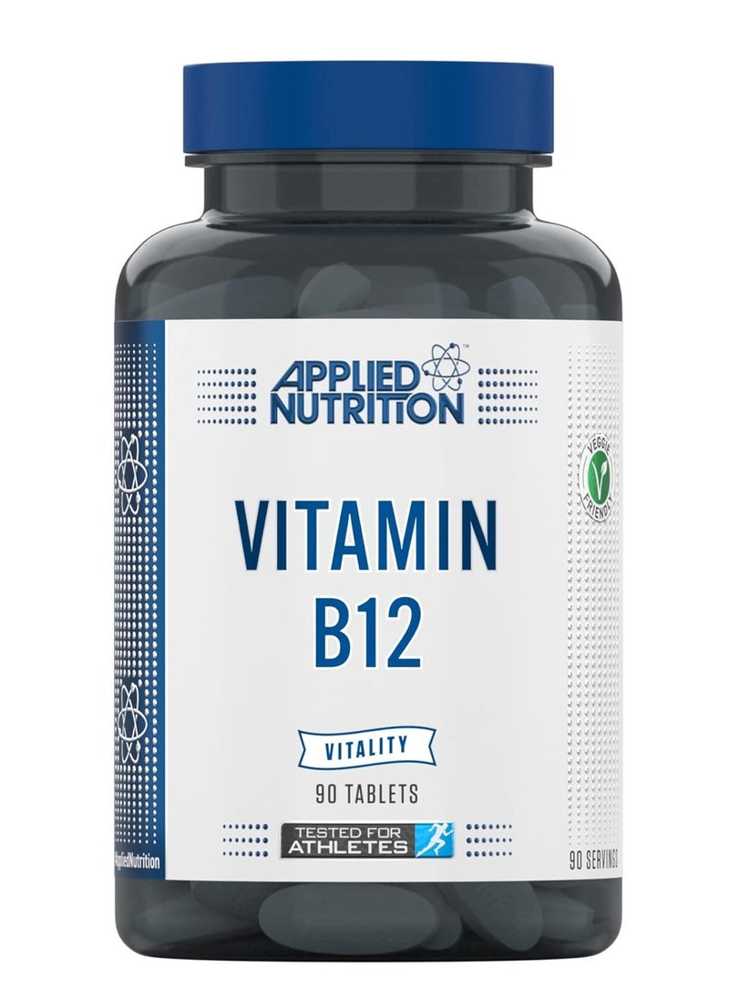 Applied Nutrition Vitamin B12, 90 Tablets, 90 Serving