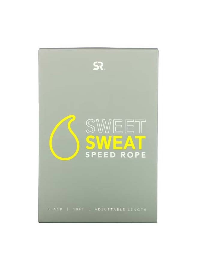 Sweet Sweat Speed Rope Black 1 Jump Rope