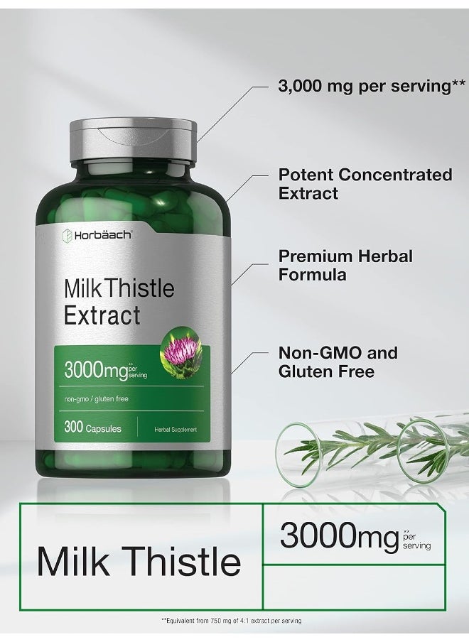 Horbaach Milk Thistle Gluten-free Extract (3000mg)