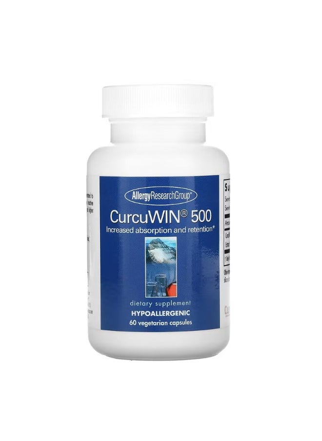 CurcuWin 500 60 Vegetarian Capsules