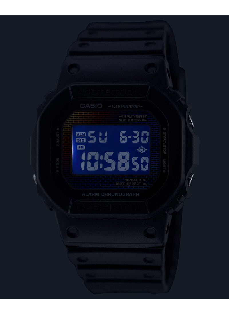 Digital Resin Band Watch DW-5600RW-1