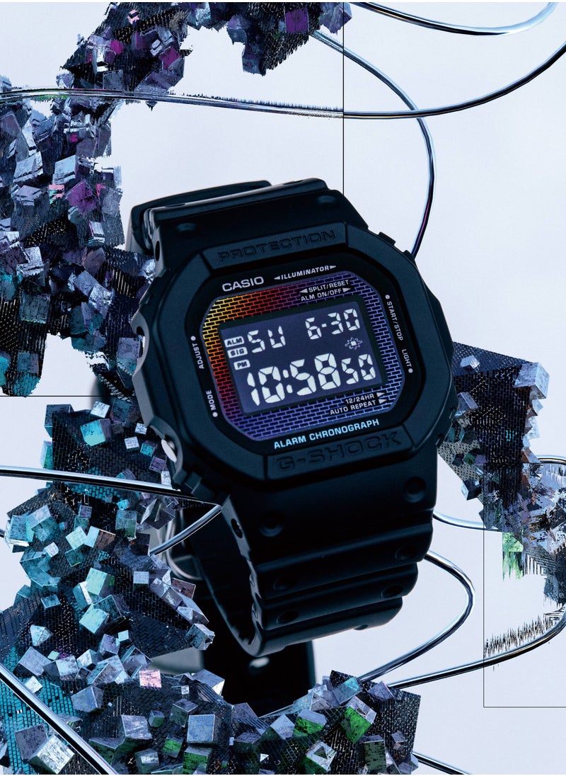 Digital Resin Band Watch DW-5600RW-1