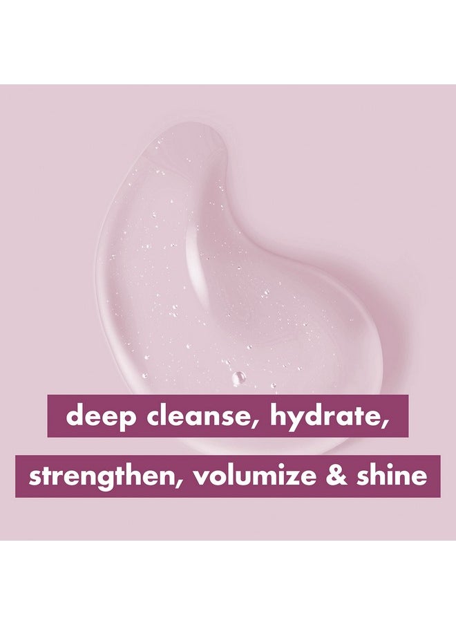 Love Beauty and Planet Sulfate-Free Shampoo Vegan Biotin & Sun-Kissed Mandarin Deep Cleanse, Hydrate, Strengthen, Volumize & Shine 5-in-1 Multi-Benefit Nourishing Shampoo 32 oz