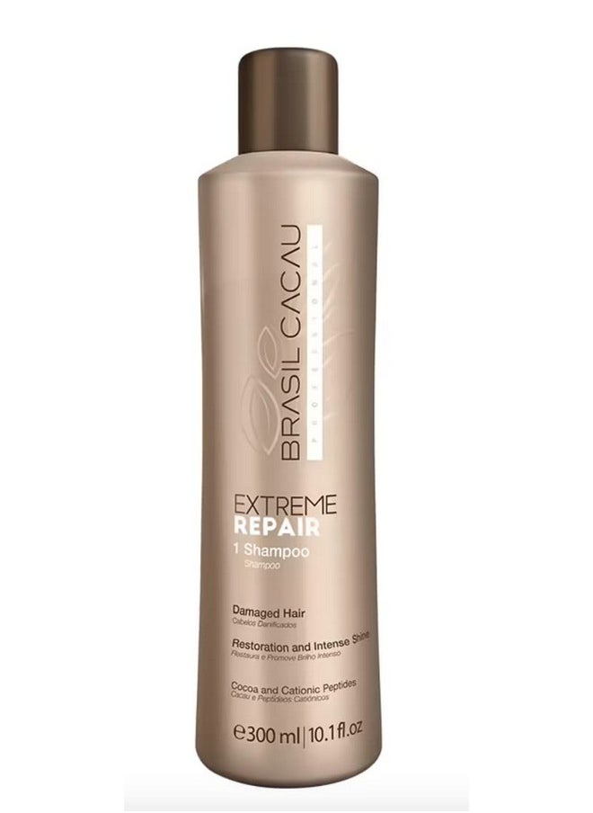 CADIVEU Brasil Cacau - Extreme Repair Shampoo 300Ml Sulfate Free