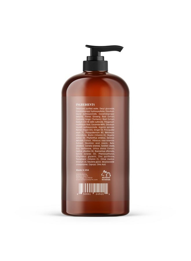 BOTANIC HEARTH Biotin Shampoo - 16 fl oz - Promotes Thicker, Fuller Hair - Hydrating & Nourishing Formula for Stronger Hair Growth - Sulfate-Free, Paraben-Free, Safe for All Hair Types