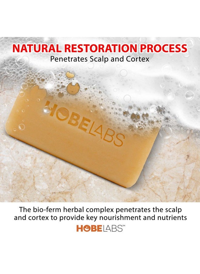 Hobe Labs Zen Day Hydrating Shampoo Bar - Clean & Nourish Your Hair. Bio-Ferm Herbal Complex - Build Strong Hair