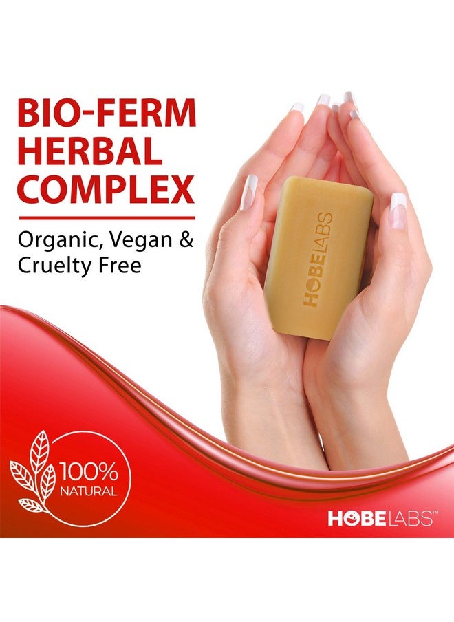 Hobe Labs Zen Day Hydrating Shampoo Bar - Clean & Nourish Your Hair. Bio-Ferm Herbal Complex - Build Strong Hair