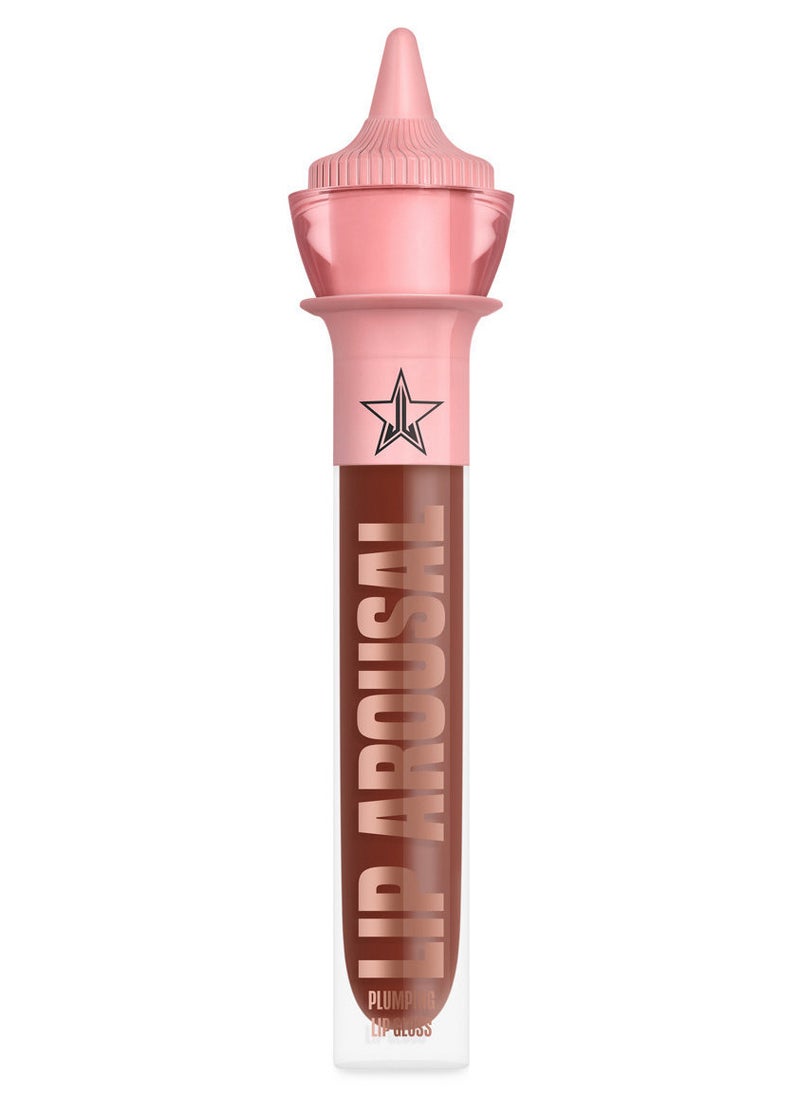 JEFFREE STAR COSMETICS Lip Arousal Plumping Lip Gloss Craving Chocolate 4ml