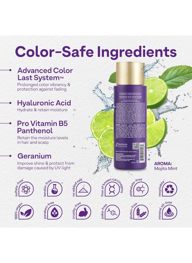 Colorproof Moisture Hair Conditioner 8.5FL. Oz. Nourishing and Moisturizing Conditioner, Mojito Mint Scent