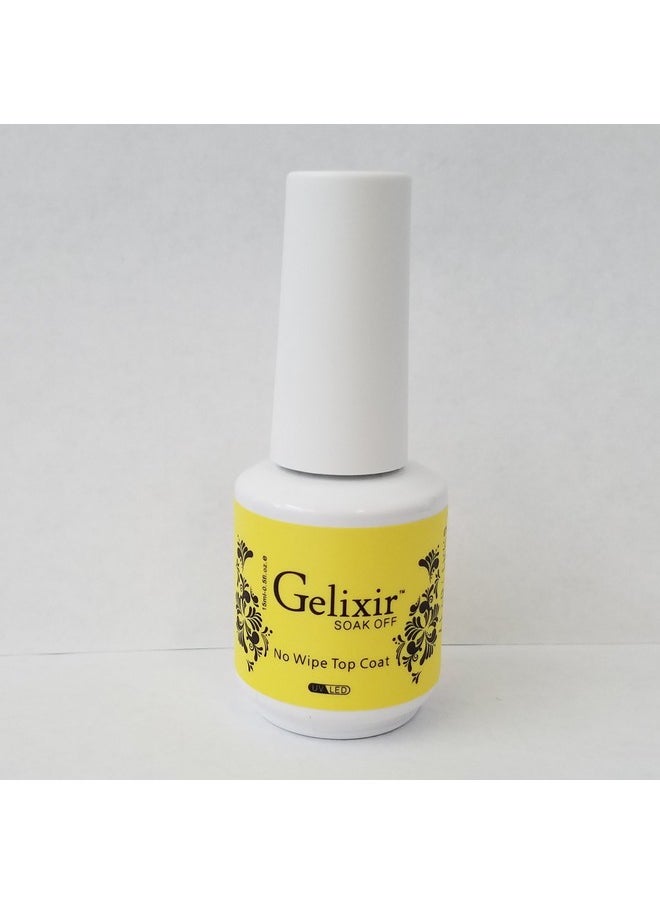 - Soak Off Gel Base & No-Wipe Top Coat - .5 Oz / 15 Ml