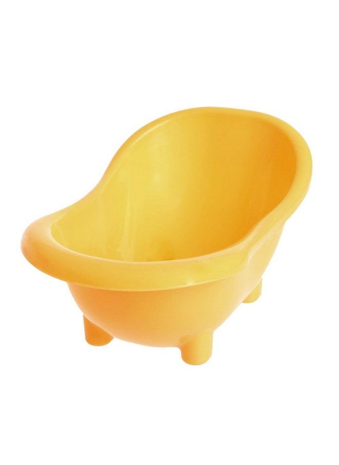 Pets Empire Hamster Plastic Sand Bathtub | Bathtub for Hamster/Dwarf/Gerbil/Chinchilla/Mice | Small Animal Supplies | Beds Hammocks & Nesters | (Colour May Vary, 15.5 x 8.50 cm)