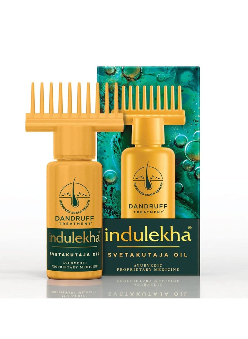 Indulekha Svetakutaja Oil|Ayurvedic Medicinal oil for dandruff treatment|100% Ayurvedic Oil|100ml