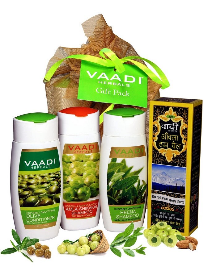 Vaadi Herbals Shiny Hair Gift Pack, 430g