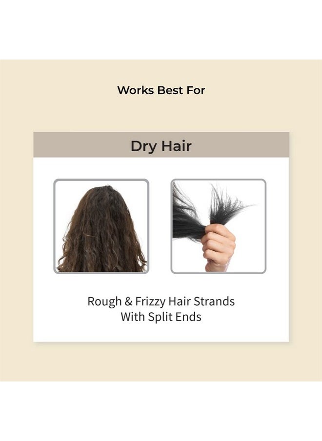 Vedix Dry Hair Shampoo + Hair Oil Combo (Dry Scalp Straight Hair)
