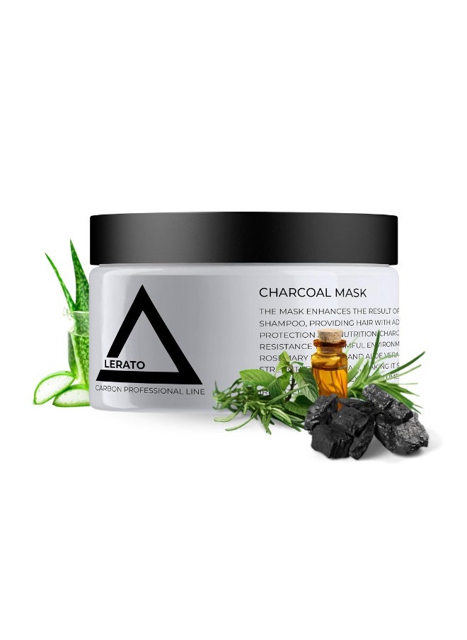 Hair Care Bundle | Aloe Vera Nutrition Mask with Charcoal & Rosemary Extract + Deep Cleansing Scalp Cream with Carbon & Menthol | 2x300ml