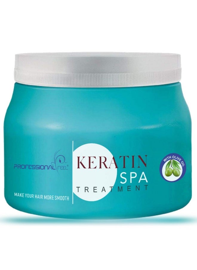 Professional Keratin Hair Spa Treatment, Real Hair Spa For More Hair Smooth, Total Hair Repair (500 G)