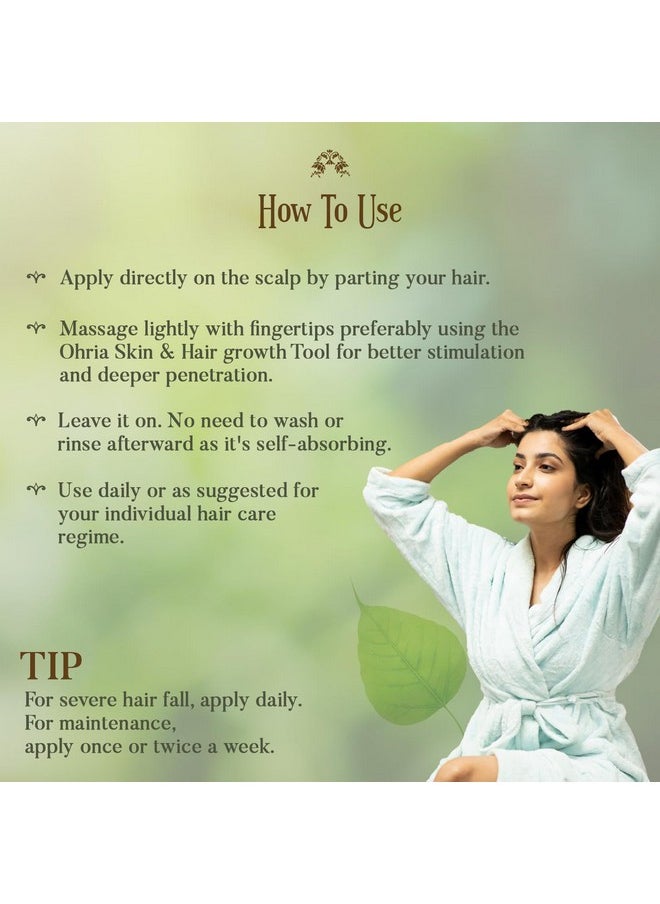 Ohria Ayurveda Banyan Root Ayurvedic Hair Tonic for Hair Fall Control & Growth | With Hibiscus, Brahmi & Natural Herbs | Men & Women| For All Hair Types- 200 ml