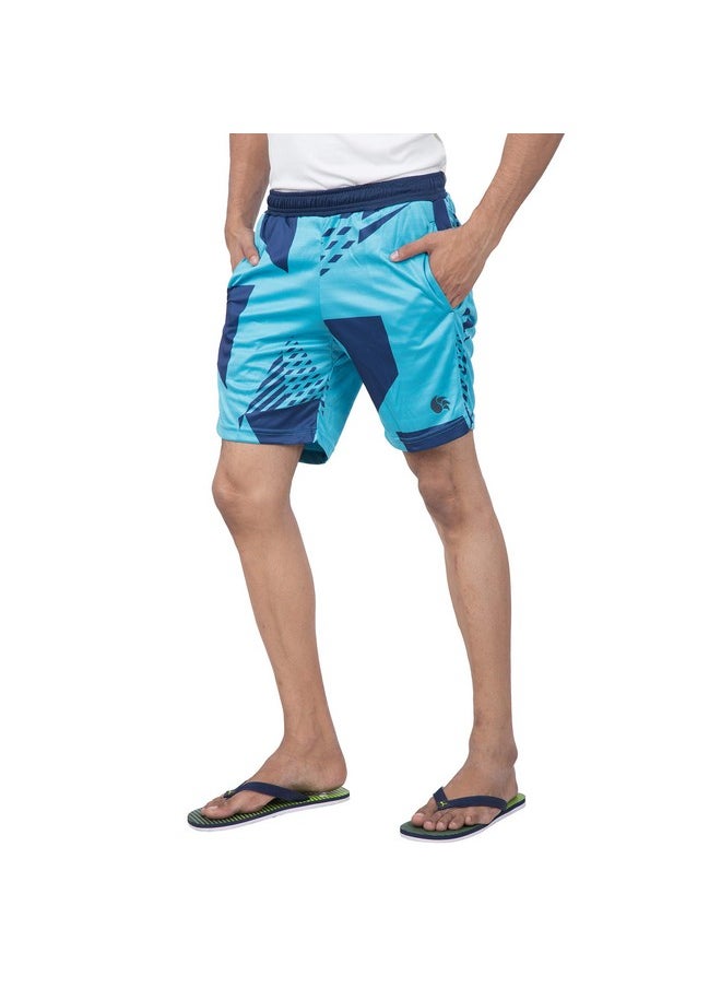 DSC DSCS108 Shorts, Large (Turquoise/Navy)