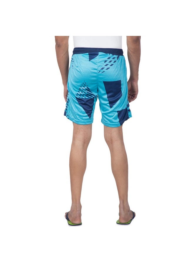 DSC DSCS108 Shorts, Large (Turquoise/Navy)