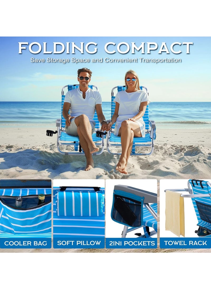 LENND Camping Chair,Beach Chairs Heavy Duty,Balcony Chair Foldable Outdoor Chair,Sun Lounge Chairs Low Picnic Chair for Recliner Chair,Rocking chair,Camping Accessories,Garden Furniture,Floor Chair