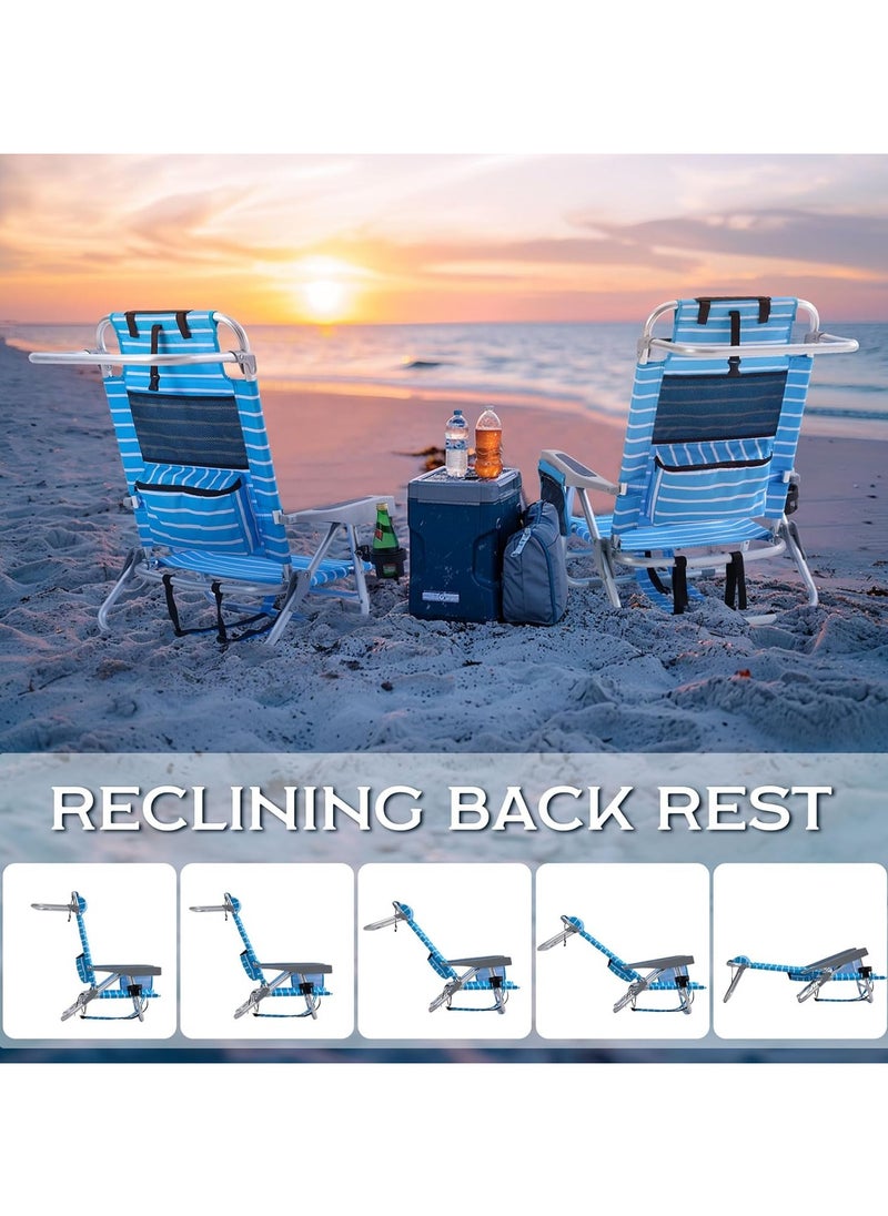 LENND Camping Chair,Beach Chairs Heavy Duty,Balcony Chair Foldable Outdoor Chair,Sun Lounge Chairs Low Picnic Chair for Recliner Chair,Rocking chair,Camping Accessories,Garden Furniture,Floor Chair