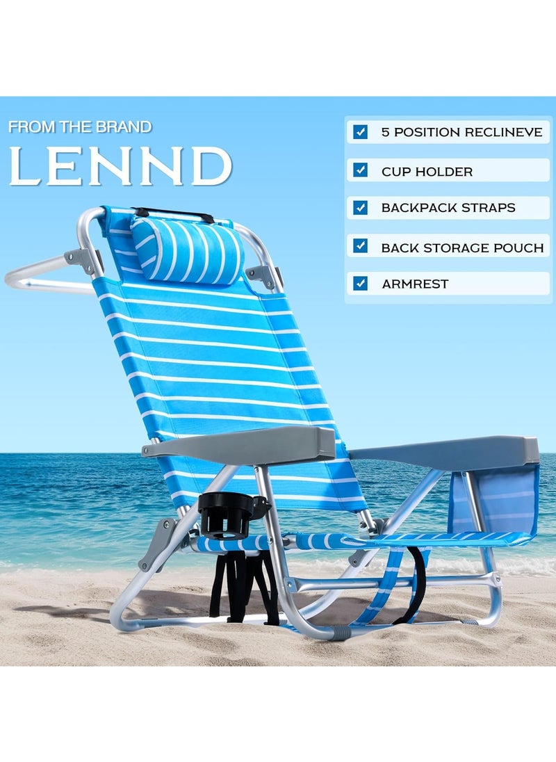 LENND Camping Chair,Beach Chairs Heavy Duty,Balcony Chair Foldable Outdoor Chair,Sun Lounge Chairs Low Picnic Chair for Recliner Chair,Rocking chair,Camping Accessories,Garden Furniture,Floor Chair