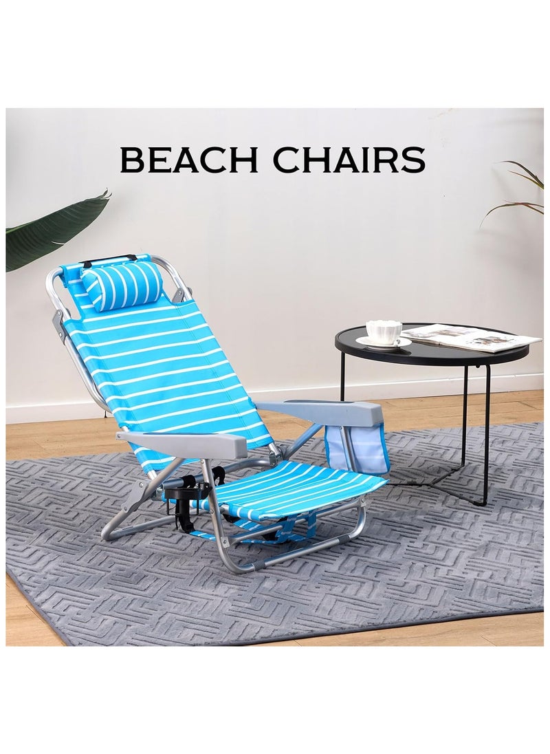 LENND Camping Chair,Beach Chairs Heavy Duty,Balcony Chair Foldable Outdoor Chair,Sun Lounge Chairs Low Picnic Chair for Recliner Chair,Rocking chair,Camping Accessories,Garden Furniture,Floor Chair