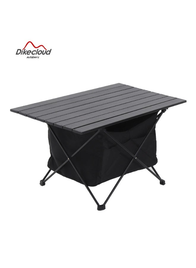 Portable Folding Camping Roll Up Table Compact Desk for Outdoor Travel Hiking Picnic